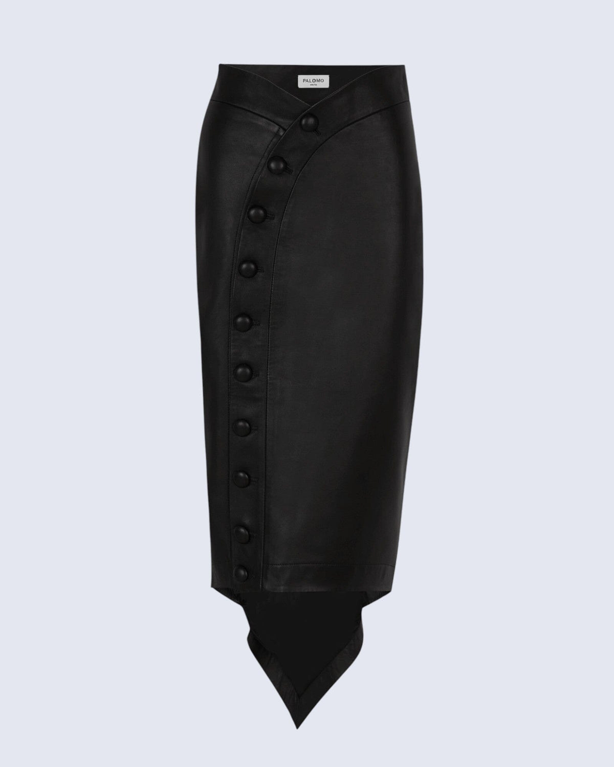 PRE ORDER | Black Leather Skirt Skirts PALOMO SPAIN 