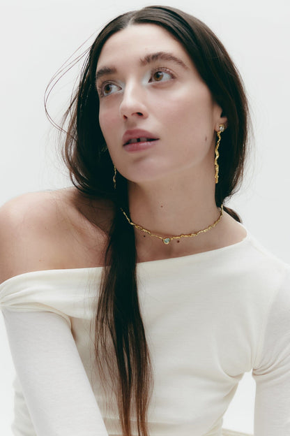 PRE ORDER | Deriva Earrings Gold Earrings Albert Coll 