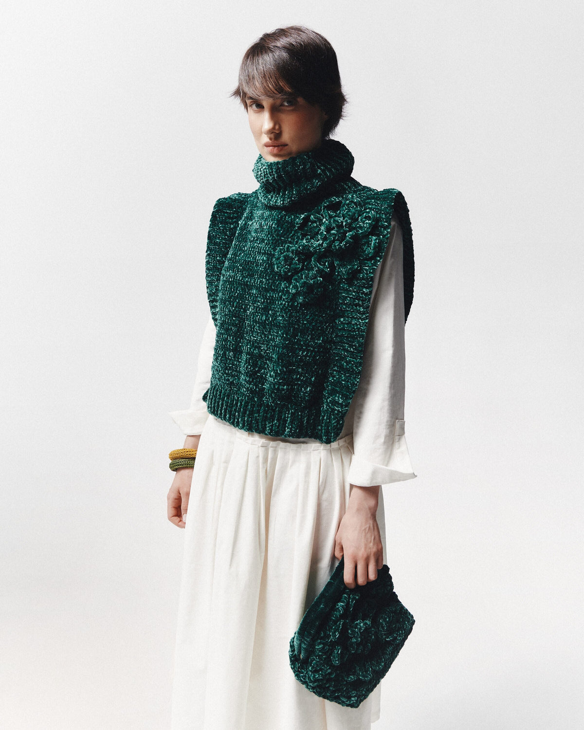 PRE ORDER | Liquen Green Vest Vests SOY FASCINANTE 