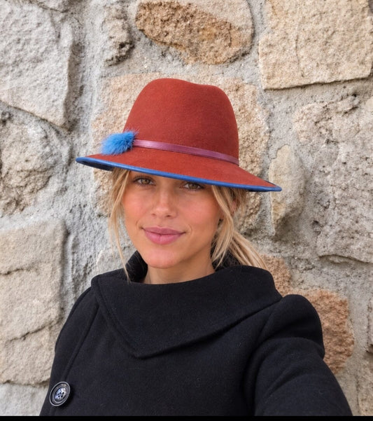 PRE ORDER Paulina terracotta hat Hats Coterelle 