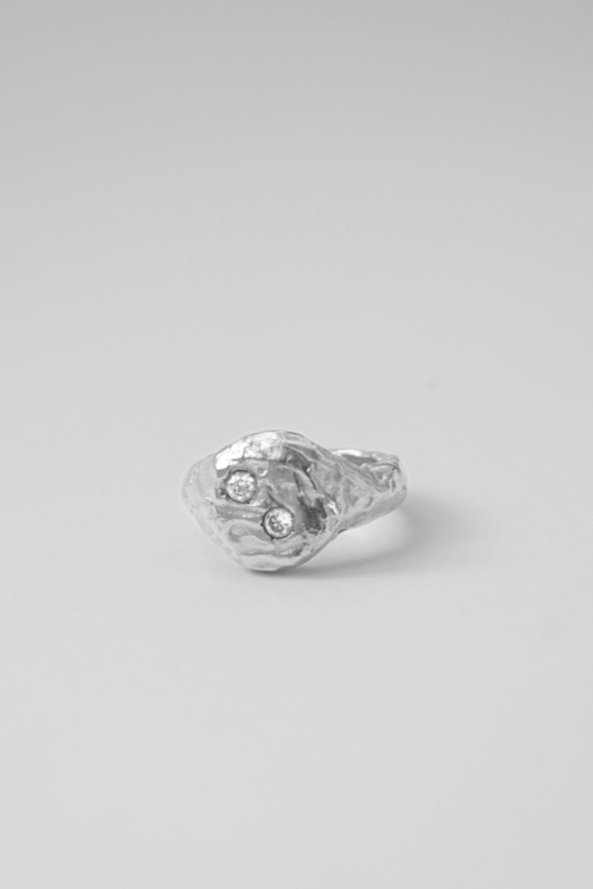 PRE ORDER | Record Ring Silver Rings Albert Coll 