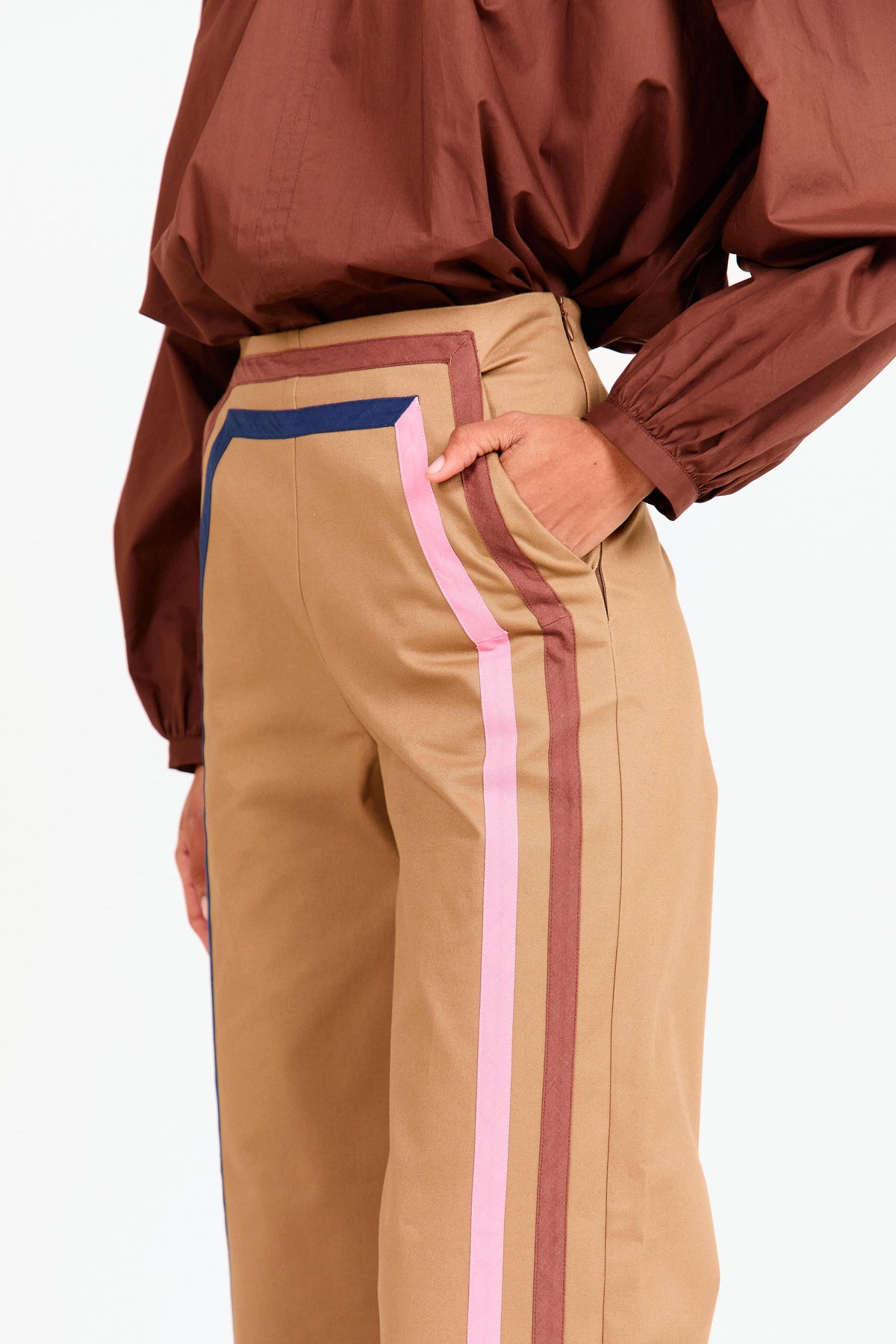 PRE VENTA - PANTALÓN BIBI CAMEL Trousers Werit 