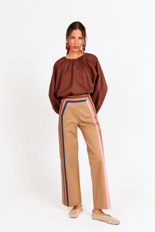 PRE VENTA - PANTALÓN BIBI CAMEL Trousers Werit 