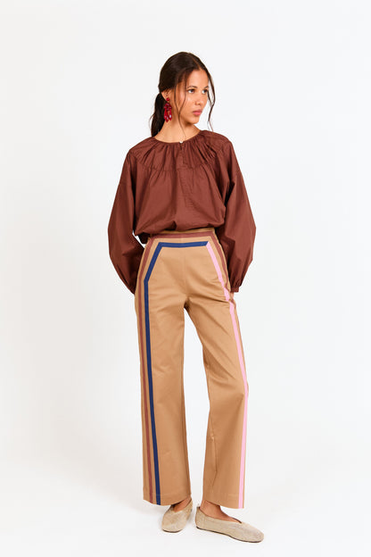 PRE VENTA - PANTALÓN BIBI CAMEL Trousers Werit 