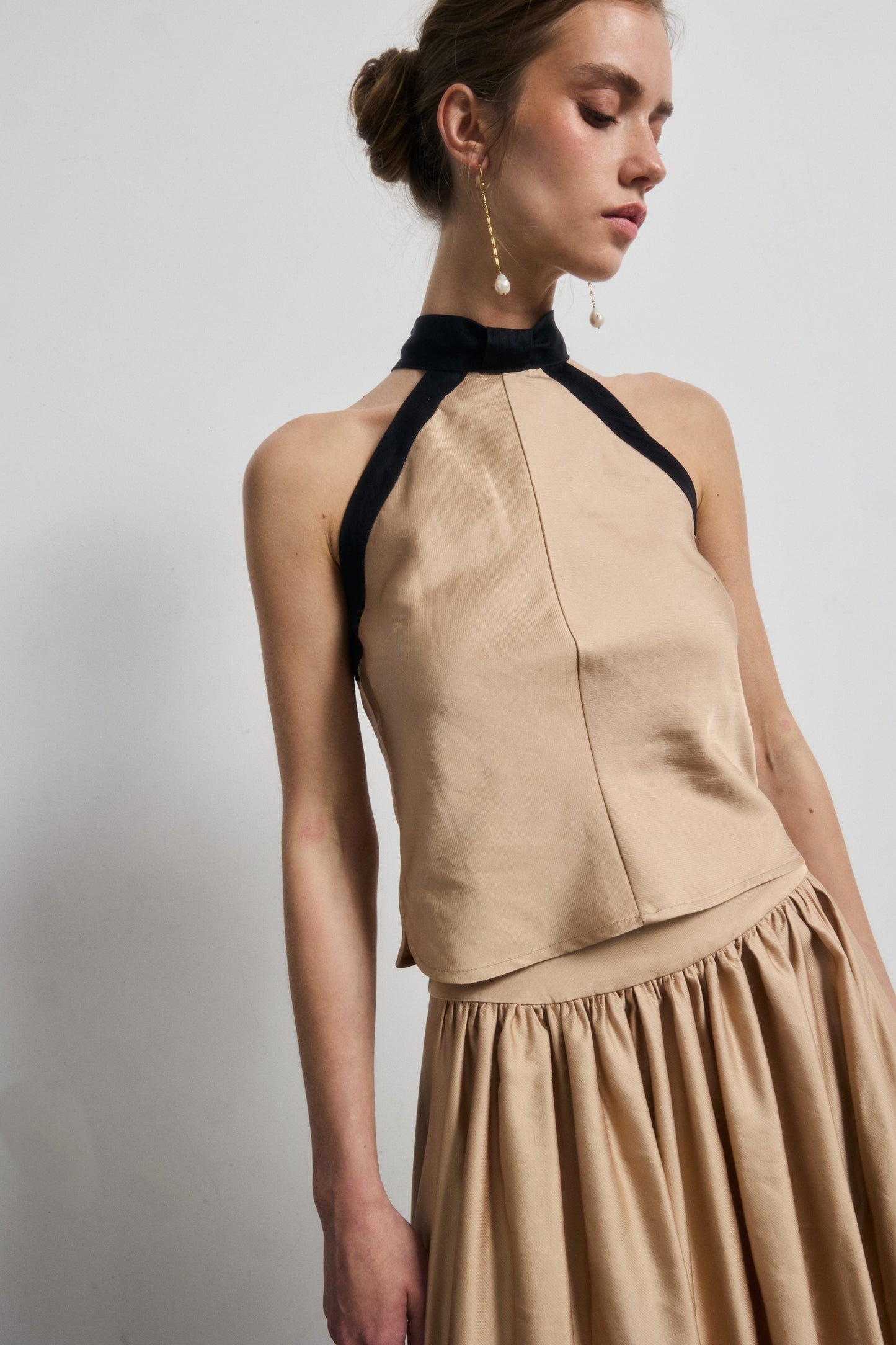 PREORDER Top Bianca bicolor - se enviará el 22 de abril Tops and Blouses Galcon Studio 