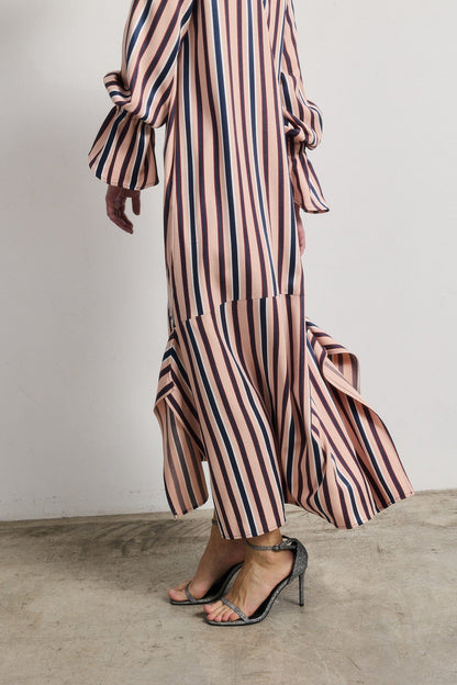 PREORDER Vestido Lea Rayas se enviará el 1 de mayo. Dresses Galcon Studio 