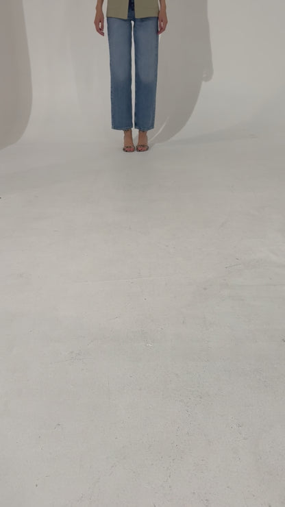 Uma Sandals in Snake Print Leather