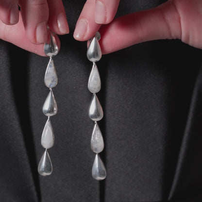 Pendientes Blanace Plata