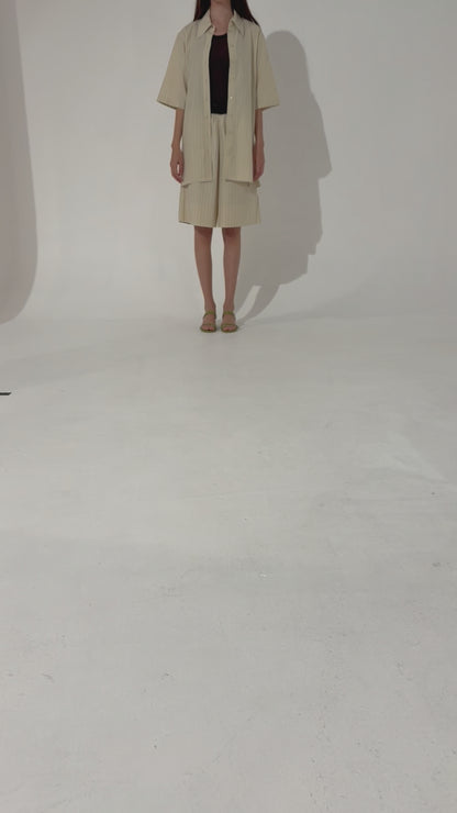 Daisy Sandals in Green Leather