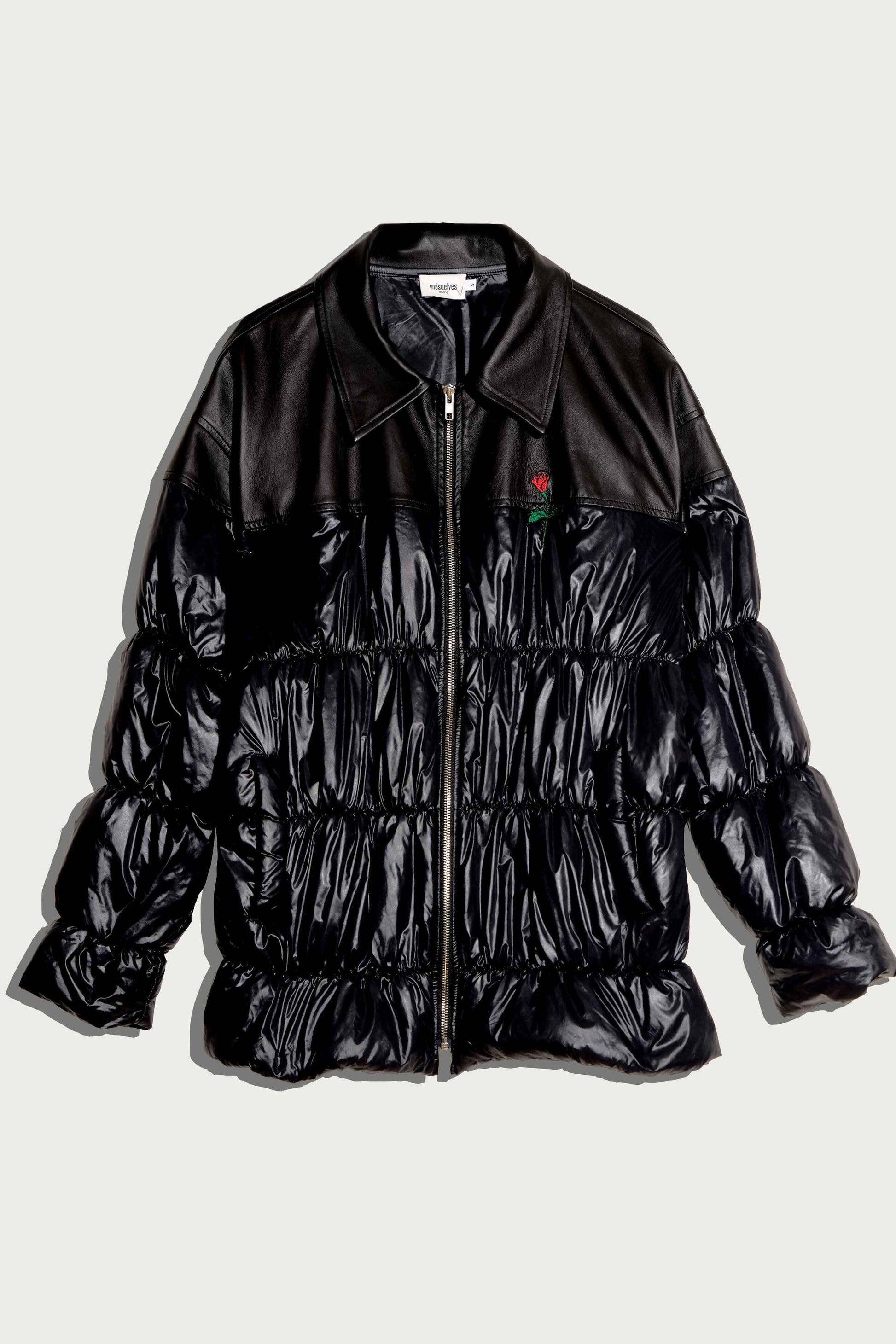 Puffer de la rosa Coats Ynes Suelves 