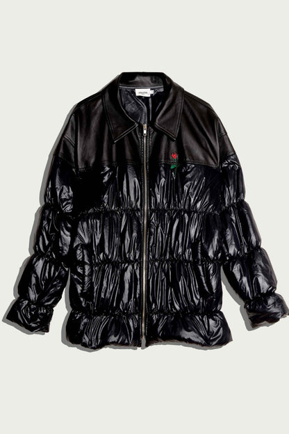 Puffer de la rosa Coats Ynes Suelves 