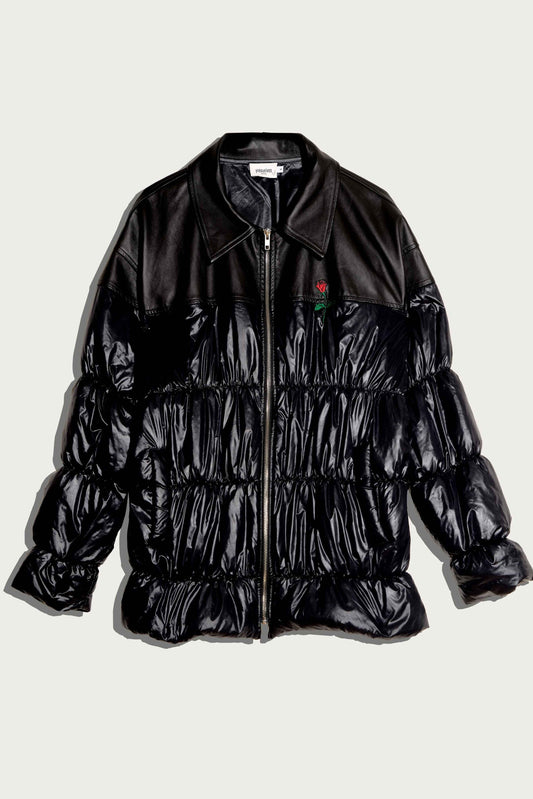 Puffer de la rosa Coats Ynes Suelves 