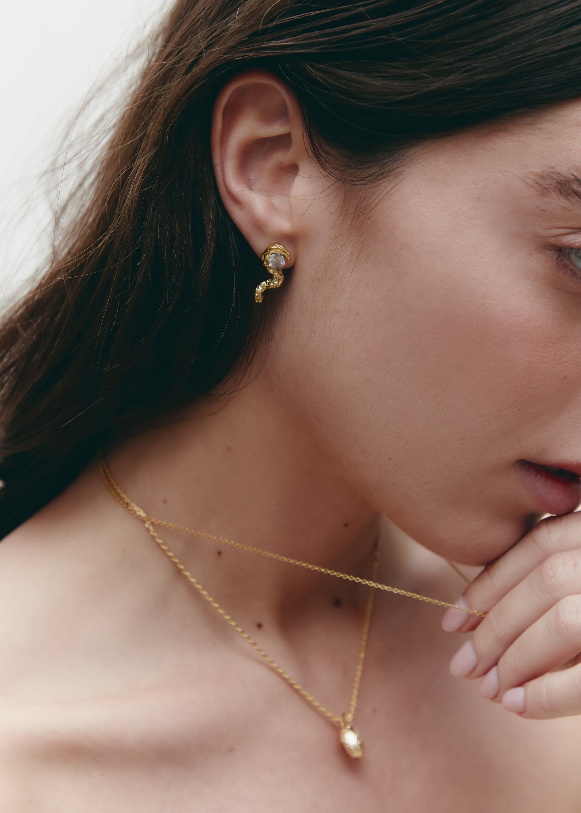 Puls Earrings Gold Earrings Albert Coll 