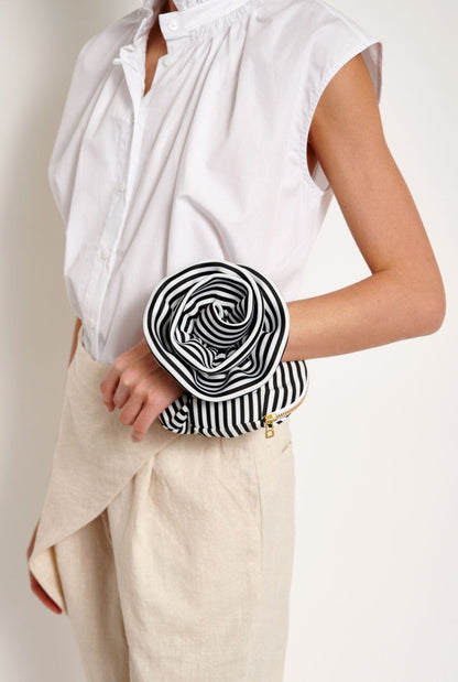 Pulseta neoprene stripes black Hand bags Celina Martin 