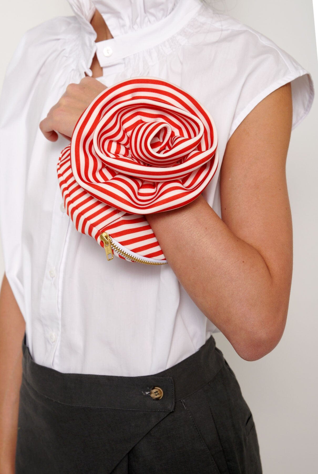 Pulseta neoprene stripes red Hand bags Celina Martin 