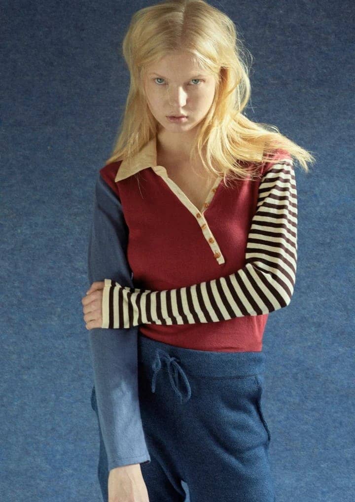 Puppet Shirt Red mix Tops and Blouses Carlota Cahis 