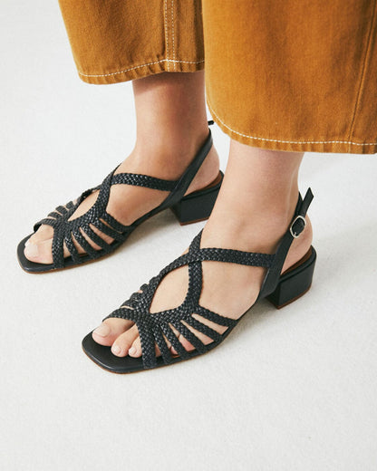 RACO S/L DARK GREY Flat sandals Naguisa 