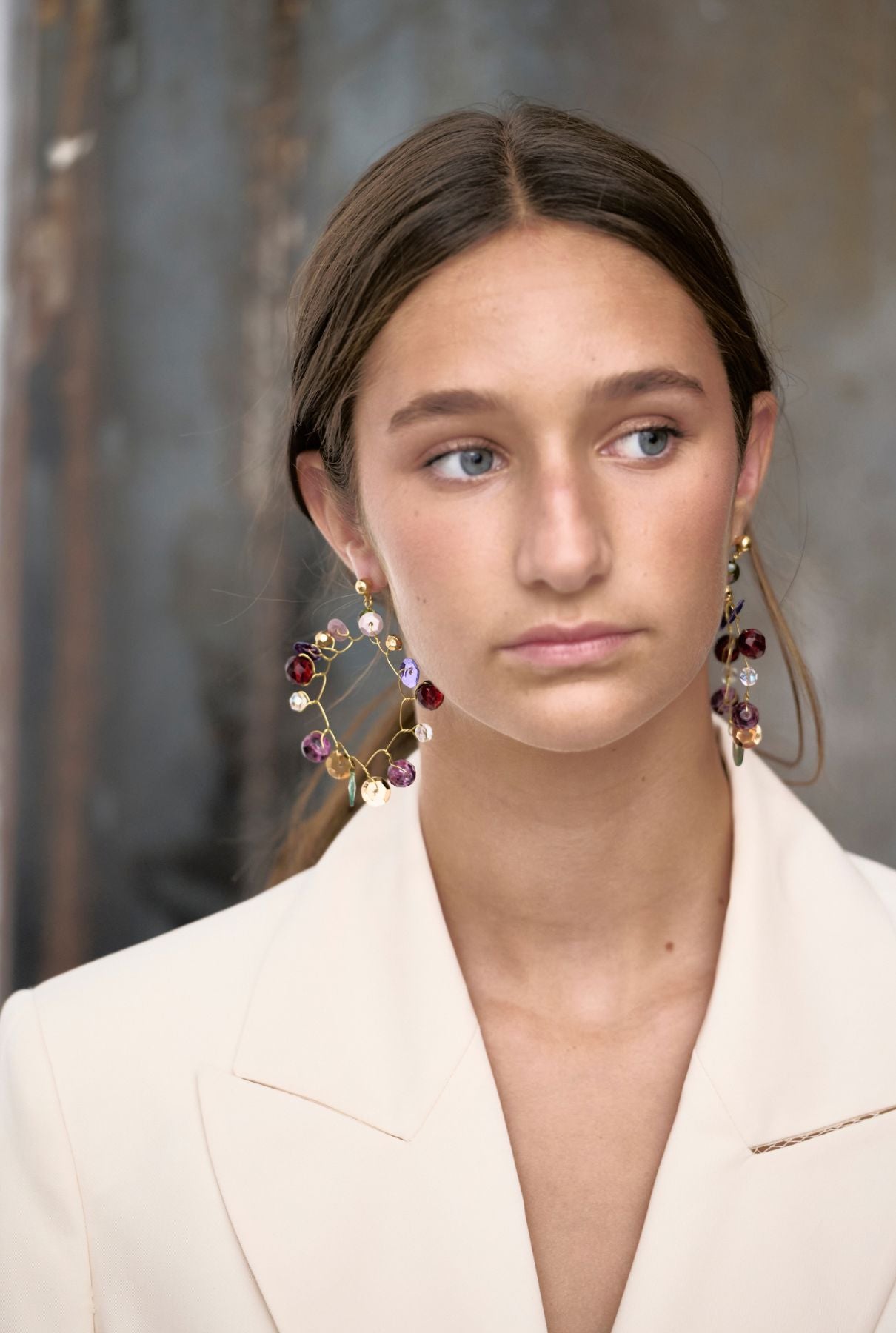 Rain Hoop Earrings Earrings Verili 