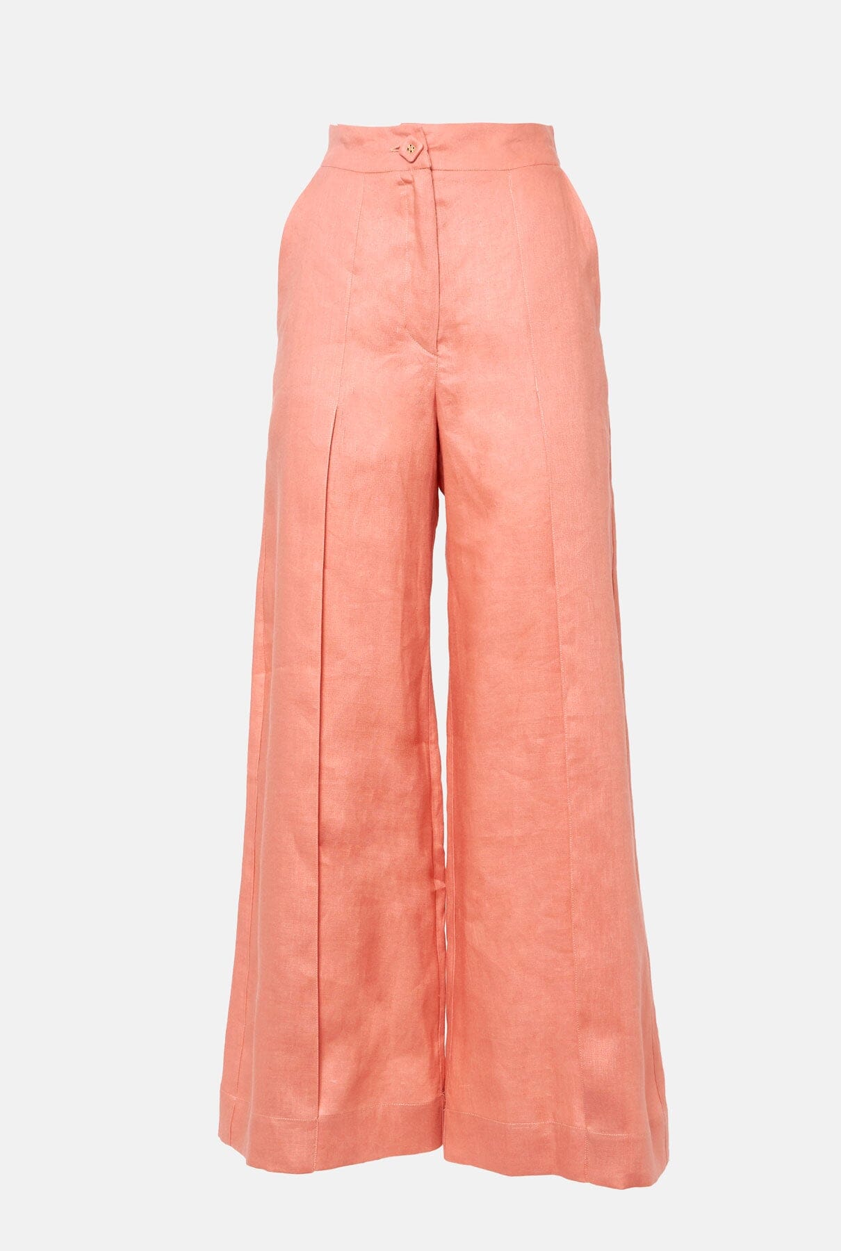 Rambla Linen Trousers - Pink – ES Fascinante