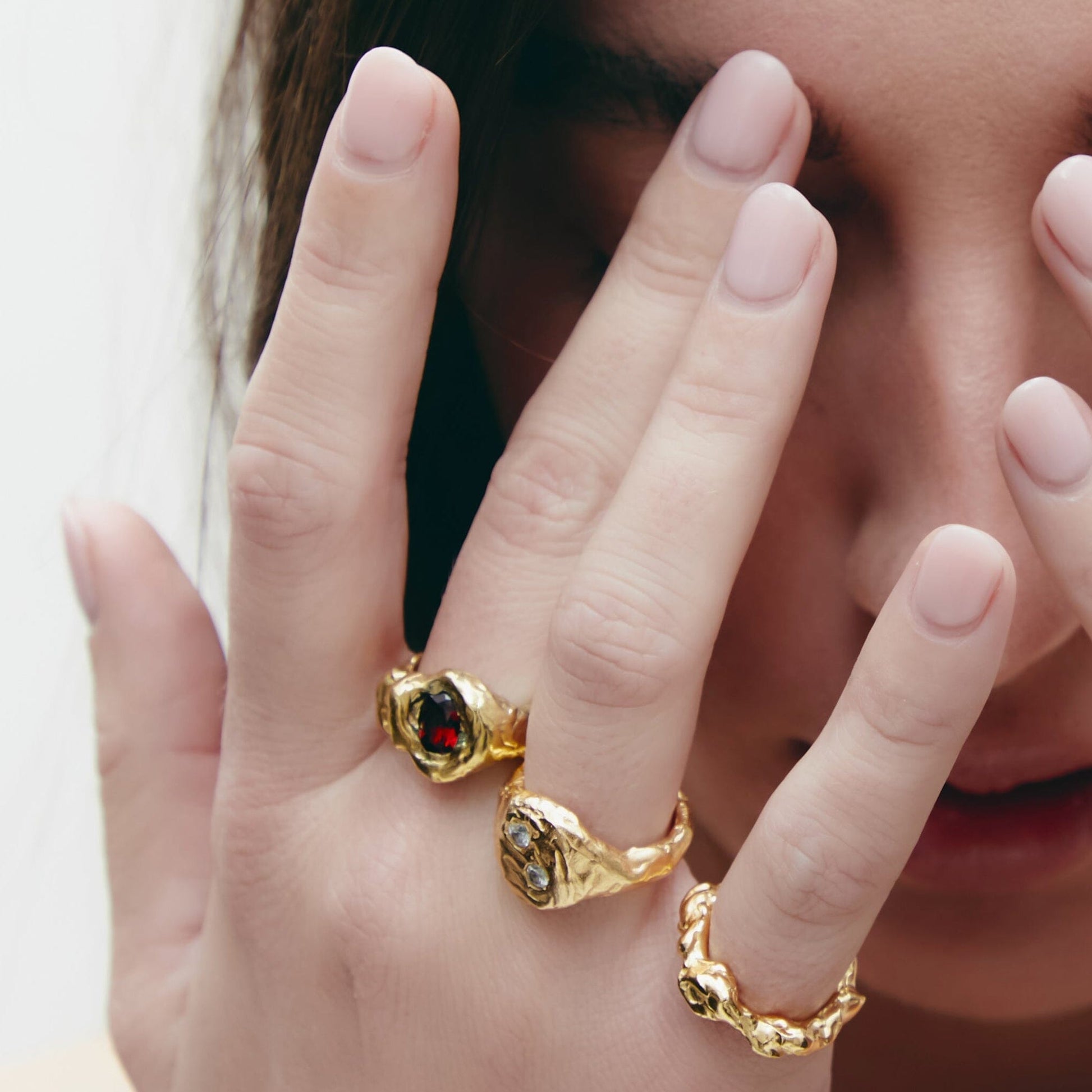 Record Ring Gold Rings Albert Coll 