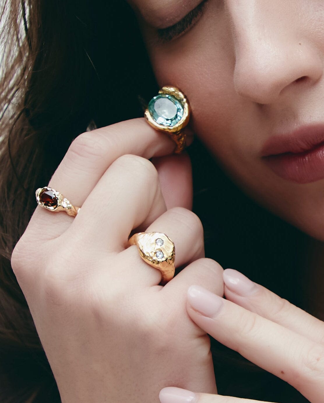 Record Ring Gold Rings Albert Coll 
