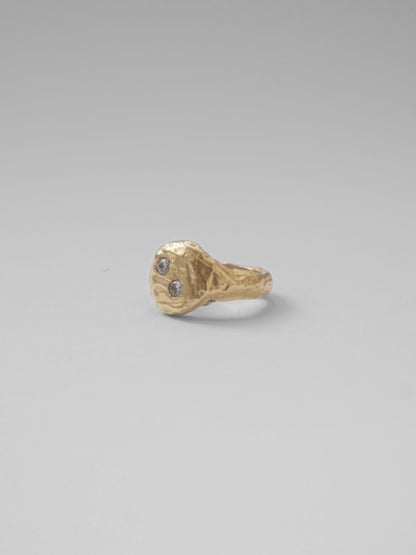 Record Ring Gold Rings Albert Coll 