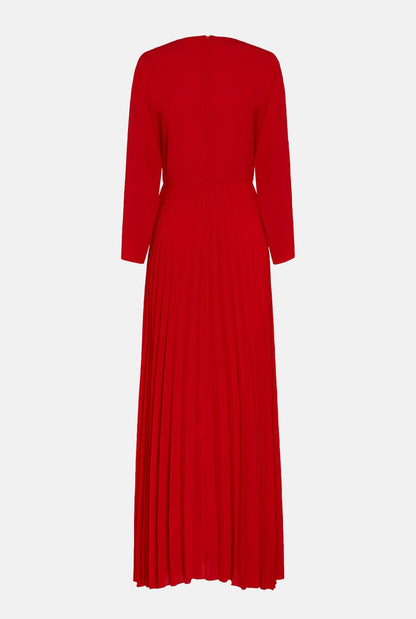 Red pleated dress Dresses Mirto 