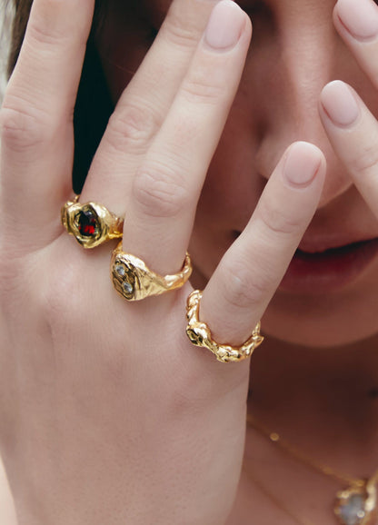Refugi Ring Gold Rings Albert Coll 