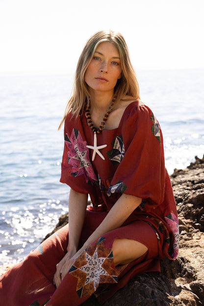 Renatta Red Dress Dresses Maràvic 