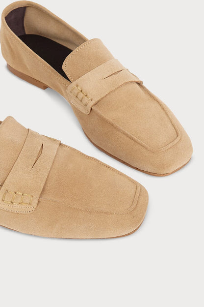 Rita Beige Loafers Carnevale Madrid 