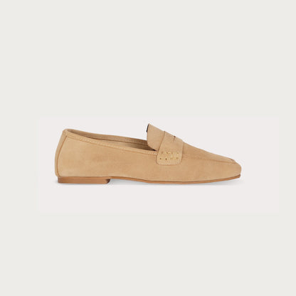 Rita Beige Loafers Carnevale Madrid 