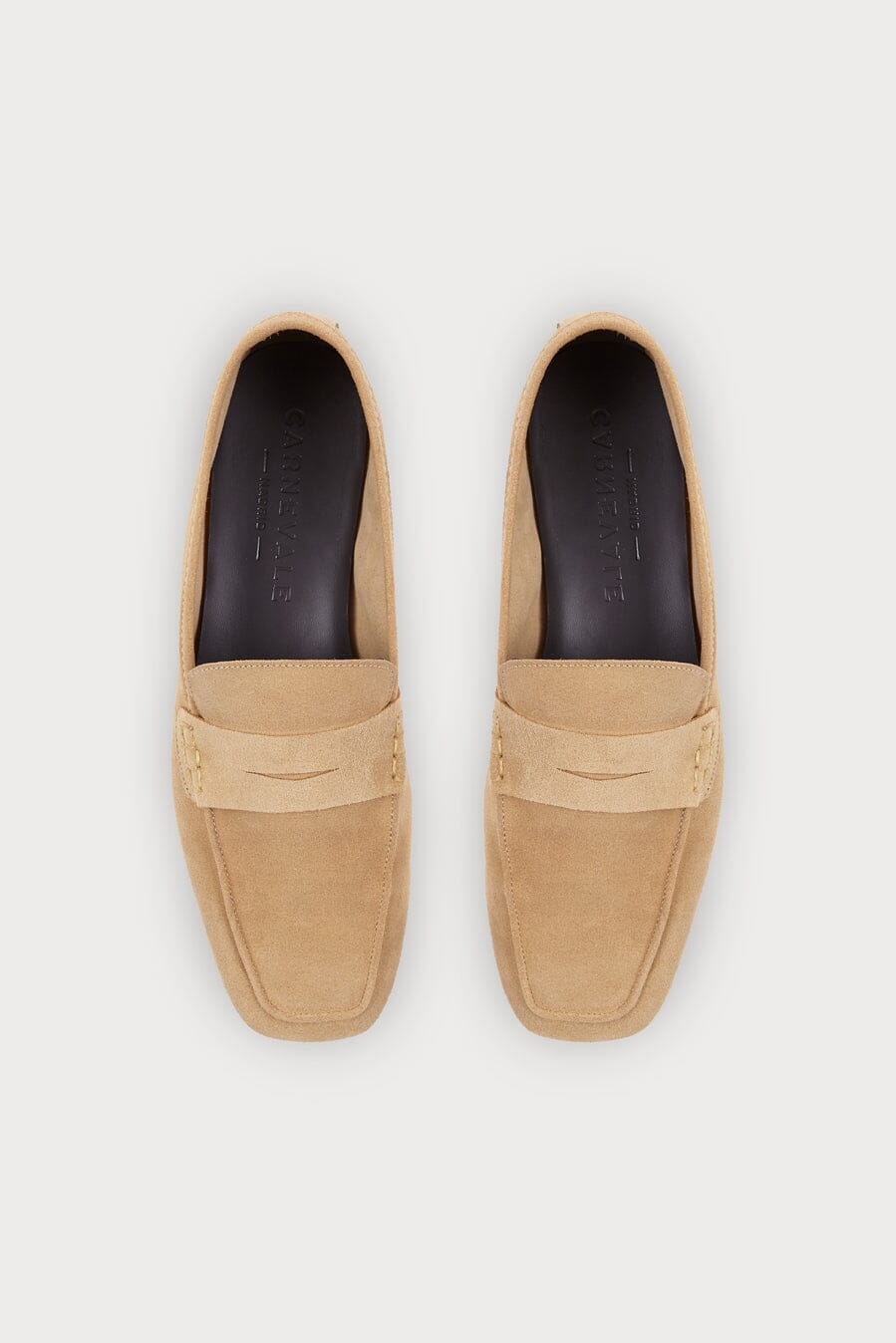Rita Beige Loafers Carnevale Madrid 