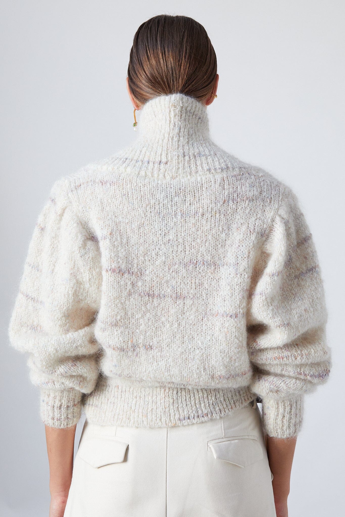 Ronald Sweater Grey Melange Sweaters The Label Edition 