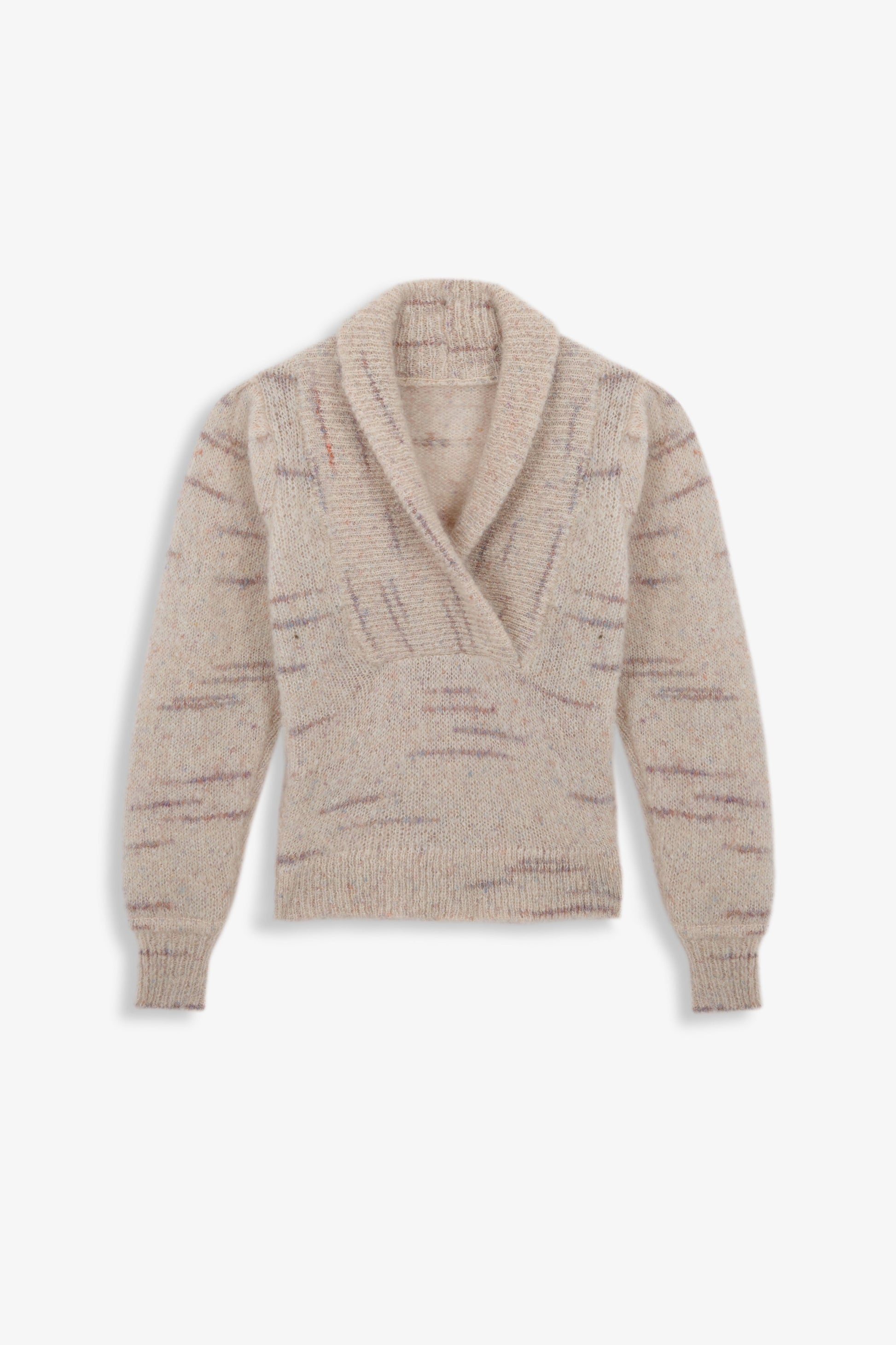 Ronald Sweater Oat Melange Sweaters The Label Edition 