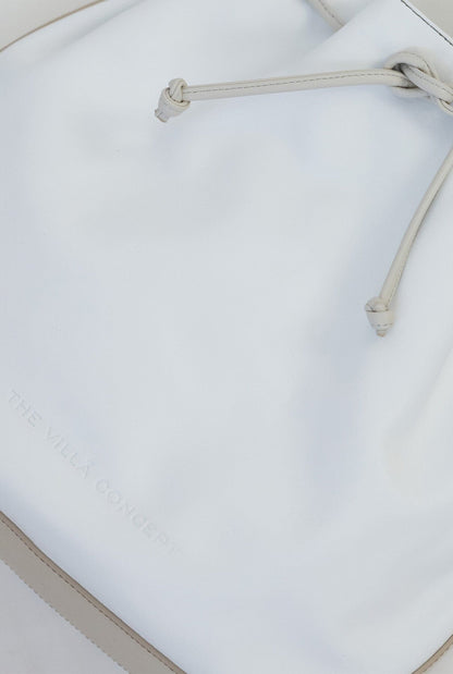 Sac Leather Bag White Shoulder bags The Villã Concept 