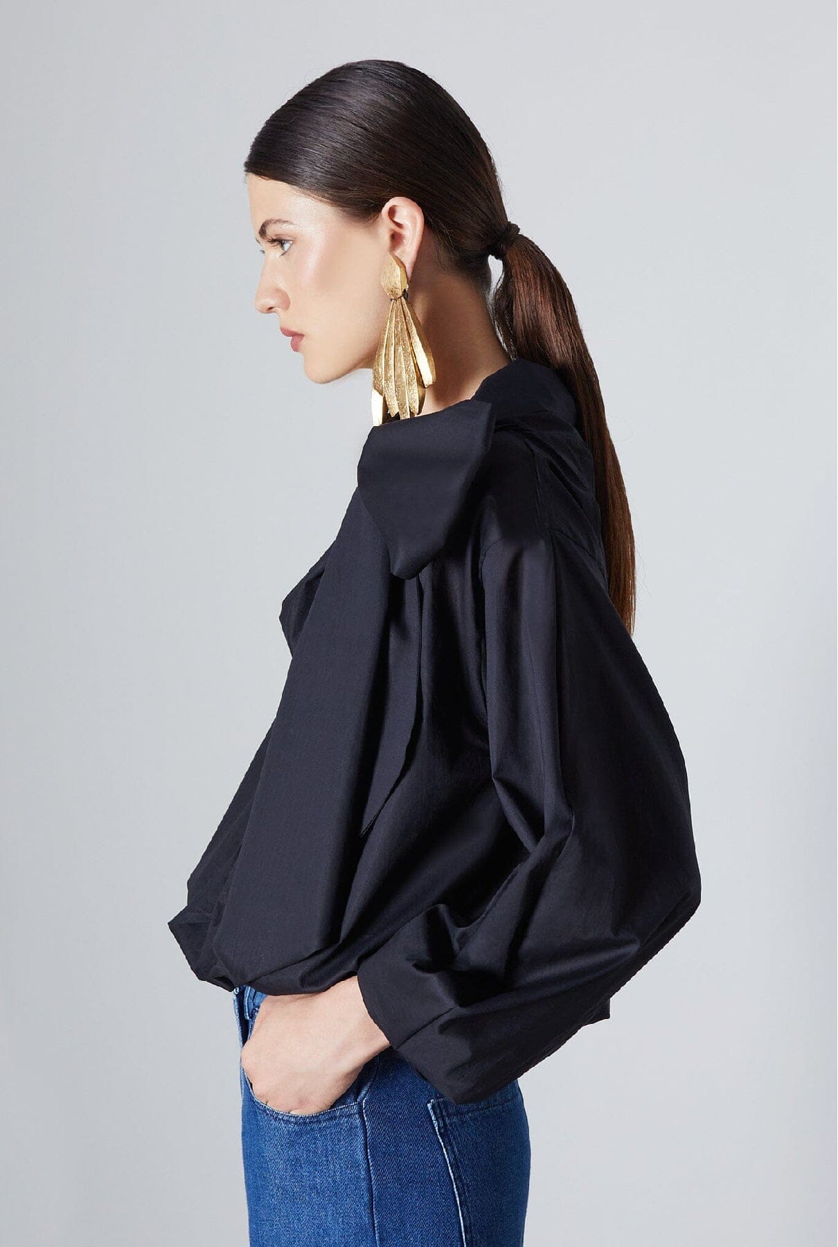 Sadie Shirt Black Shirts & blouses The Label Edition 