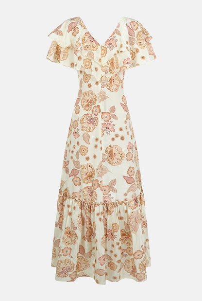 Salomé Beige Dress Dresses Leyre Doueil 