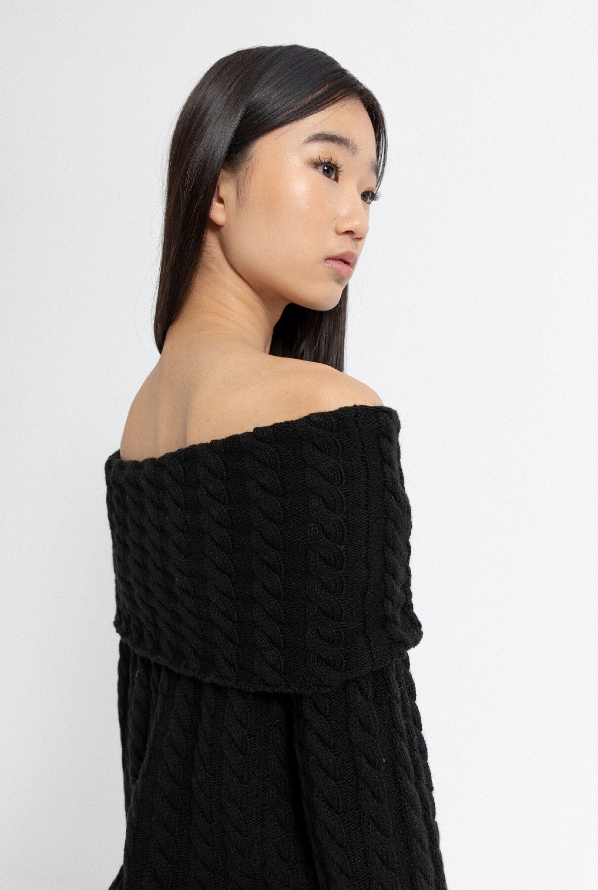 Saloon Jumper Black Sweaters Carlota Cahis 