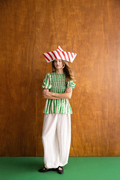 Salvia Green Blouse Blusa Maràvic 