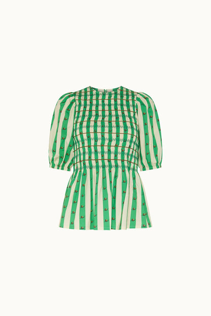 Salvia Green Blouse Blusa Maràvic 