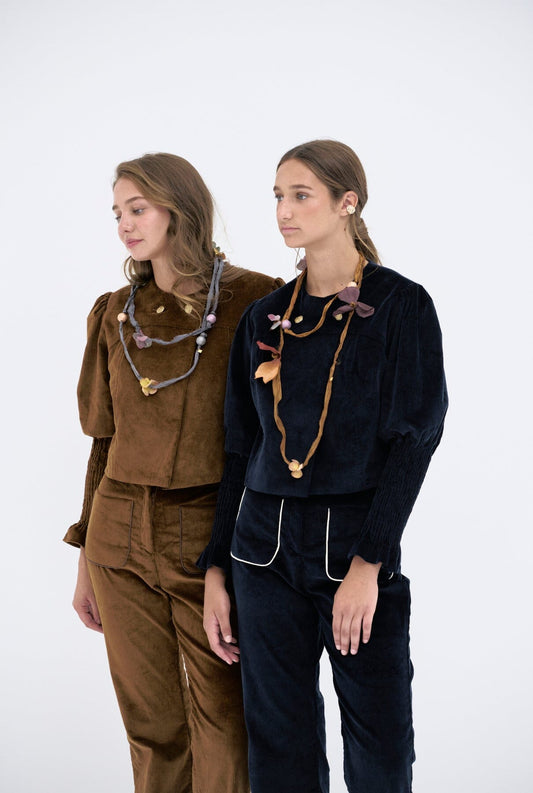 Sari Silk Necklace Necklaces Verili 