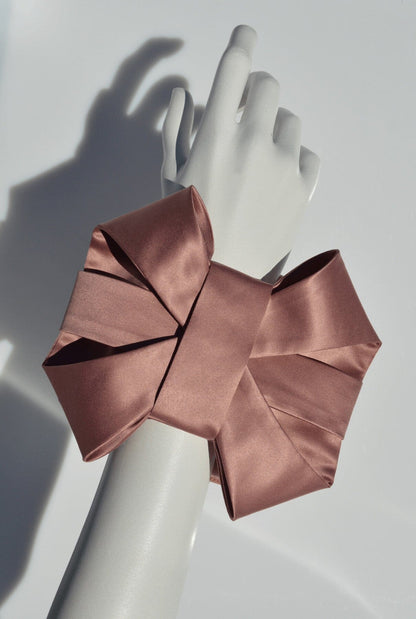 Satin Pulseta with Bow Hand bags Celina Martin 