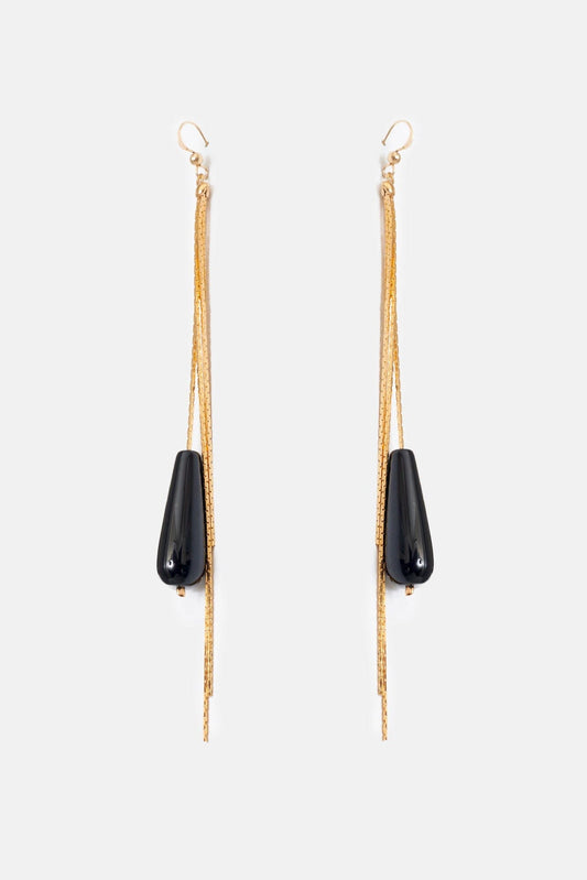 Sauce Black Earrings La Morenita 