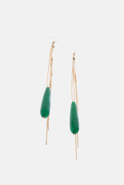 Sauce green earrings Earrings La Morenita 