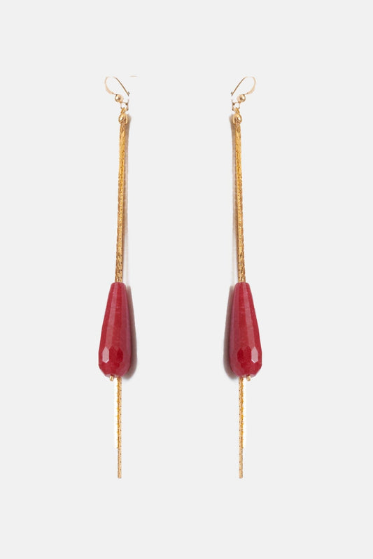 Sauce Red Earrings La Morenita 