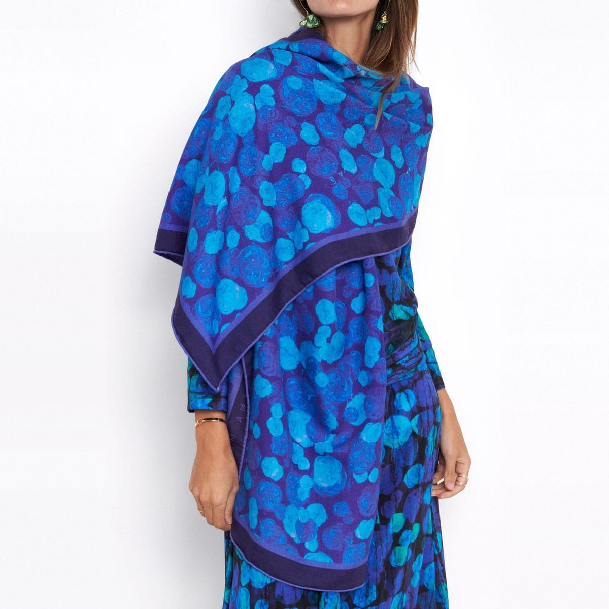 Scarf Serene Blue Foulards & Scarves Arena Martinez 