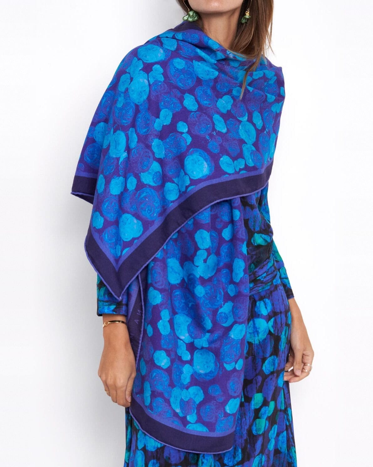 Scarf Serene Blue Foulards & Scarves Arena Martinez 