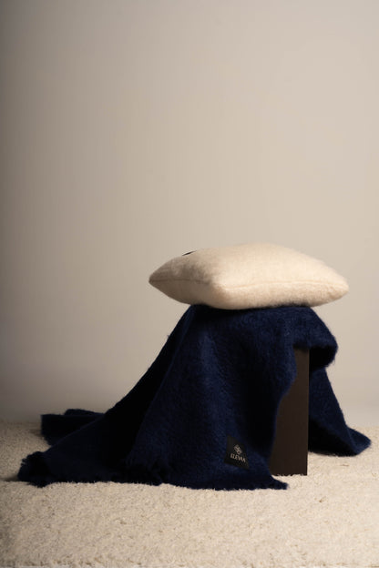 Set Cojín y Manta Cushions ELEVAA Azul Noche 