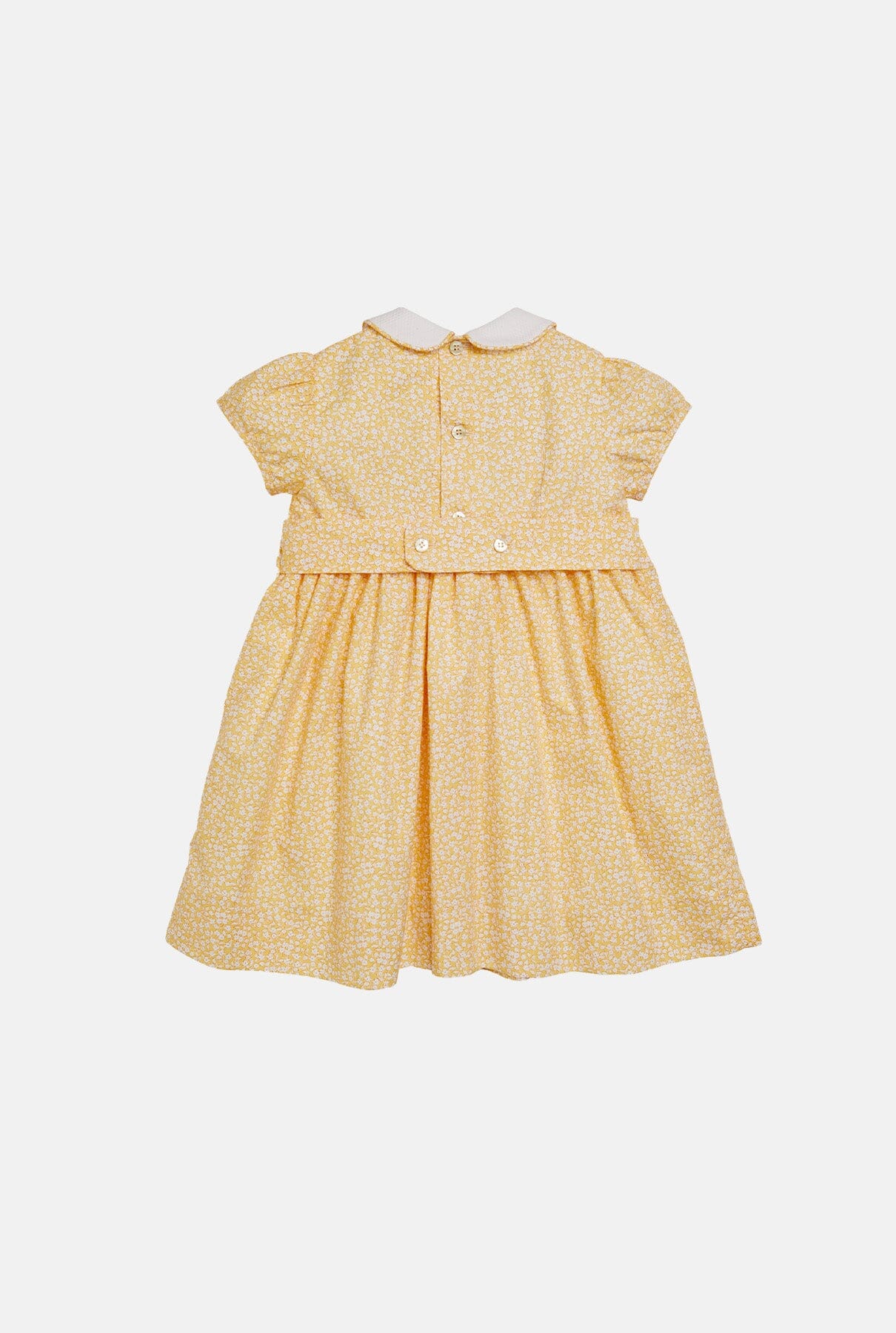 Shirley Dress Yellow Minifloral Kids Clothing Amaia London 