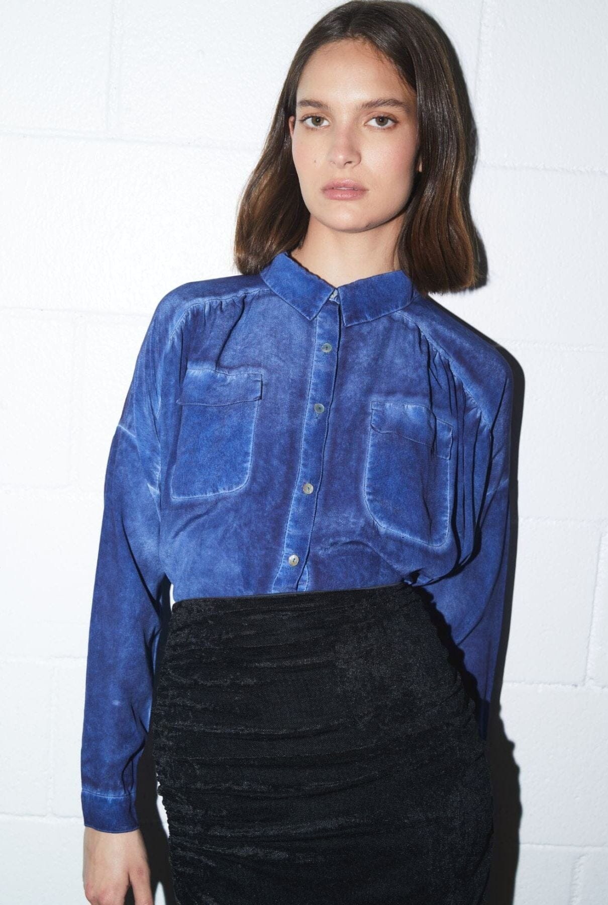 SHIRT CREPE SEDA Shirts & blouses Commelle 